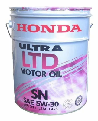 Моторное масло HONDA Ultra LTD 5W-30 SN/GF-5 20л (08218-99977) Моторное масло HONDA Ultra LTD 5W-30 SN/GF-5 20л (08218-99977)