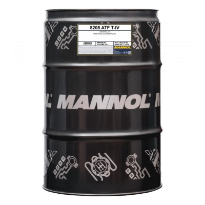 Трансмиссионное масло Mannol 8208 ATF T-IV 60л (3039) Трансмиссионное масло Mannol 8208 ATF T-IV 60л (3039)