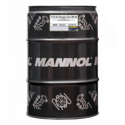 Моторное масло Mannol 7713 FOR KOREAN CARS 5W-30 208л (7025) Моторное масло Mannol 7713 FOR KOREAN CARS 5W-30 208л (7025)