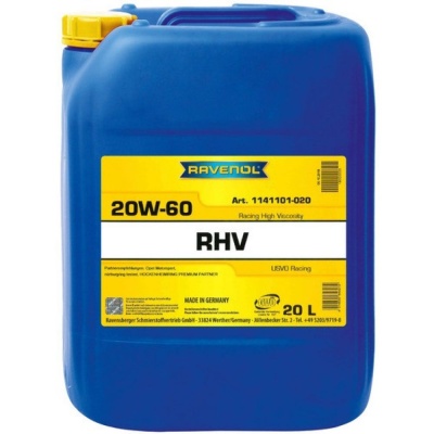Моторное масло RAVENOL RHV Racing High Viscosity 20W-60 20л (4014835848979) Моторное масло RAVENOL RHV Racing High Viscosity 20W-60 20л (4014835848979)