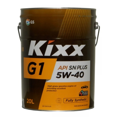Моторное масло Kixx G1 SN Plus 5W-40 20л (L2102P20E1) Моторное масло Kixx G1 SN Plus 5W-40 20л (L2102P20E1)