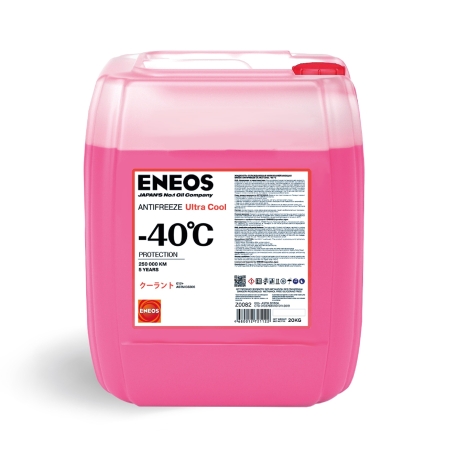 Антифриз ENEOS Antifreeze Ultra Cool -40°C pink 20кг/18,5л (Z0082)