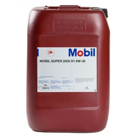 Моторное масло Mobil Super 2000 X1 5W-30 20л (155316)