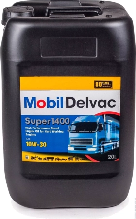 Моторное масло Mobil Delvac Super 1400 10W-30 20л (152715)