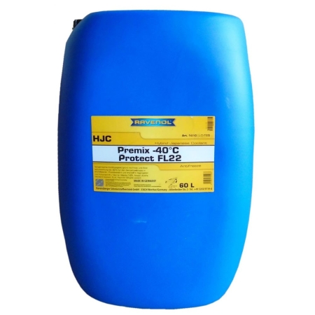 Антифриз RAVENOL HJC Protect FL22 Premix -40C (пластик) 60л (4014835755963)