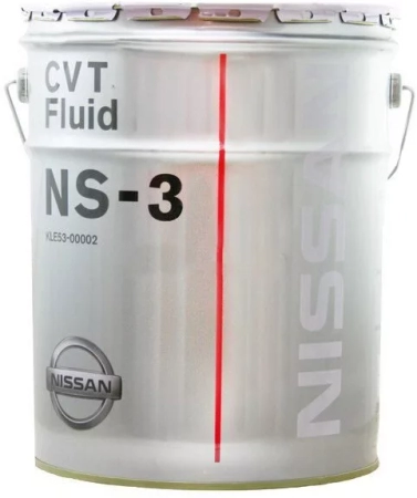 Трансмиссионное масло NISSAN CVT Fluid NS-3 20л (KLE5300002)