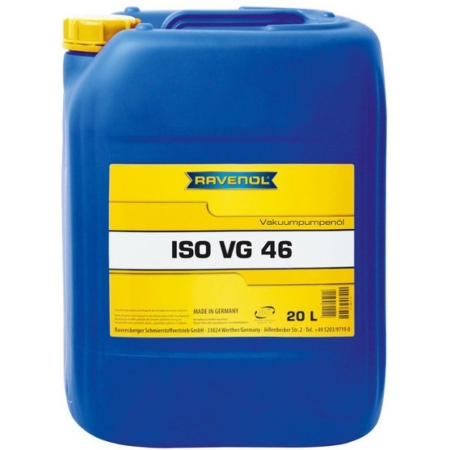 Вакуумное масло RAVENOL Vakuumpumpenoel ISO VG 46 20л (4014835758629)