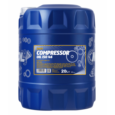 Компрессорное масло Mannol Compressor Oil ISO 46 20л (1935)