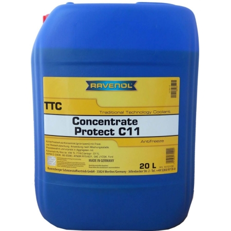 Антифриз RAVENOL TTC Protect C11 Concentrate 20л (4014835755222)