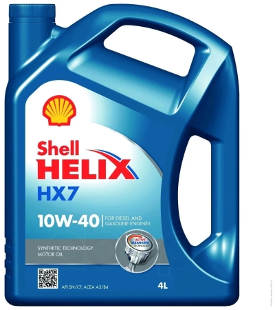 Моторное масло Shell Helix HX7 10W-40 4л (550051575)