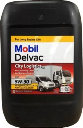 Моторное масло Mobil Delvac CITY LOGISTICS M 5W-30 20л (154737)