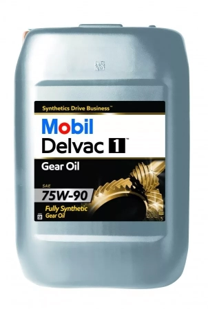 Трансмиссионное масло Mobil Delvac 1 Gear Oil 75W-90 20л (153467)
