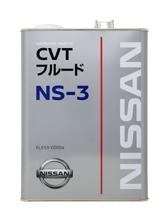 Трансмиссионное масло NISSAN CVT Fluid NS-3 4л (KLE5300004)