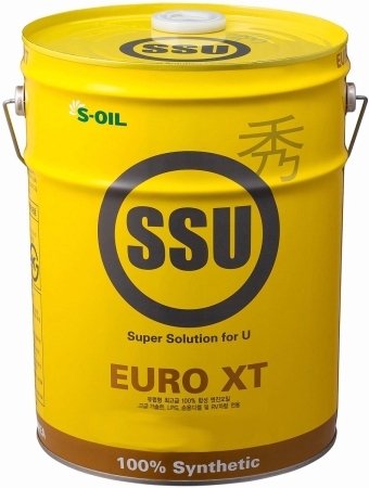 Моторное масло S-OIL SSU Euro XT 5W-40 20л (DSSU5W40EUR_20)