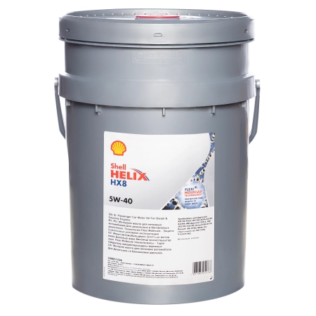 Моторное масло Shell Helix HX8 5W-40 20л (550051526)