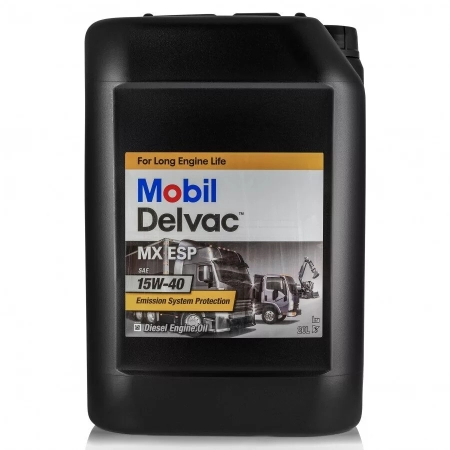 Моторное масло Mobil Delvac MX ESP 15W-40 20л (153851)