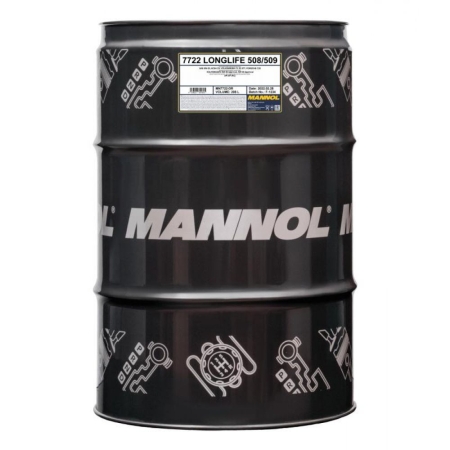 Моторное масло Mannol 7722 LONGLIFE 508/509 0W-20 208л (7722208)