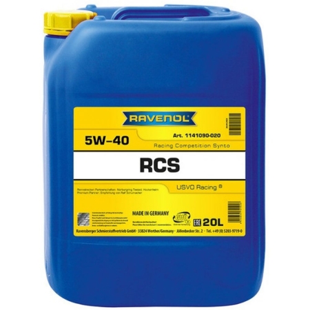 Моторное масло RAVENOL RCS Racing Competition Synto 5W-40 20л (4014835741928)