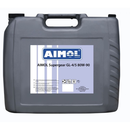 Трансмиссионное масло AIMOL Supergear 80W-90 20л (8717662390937)