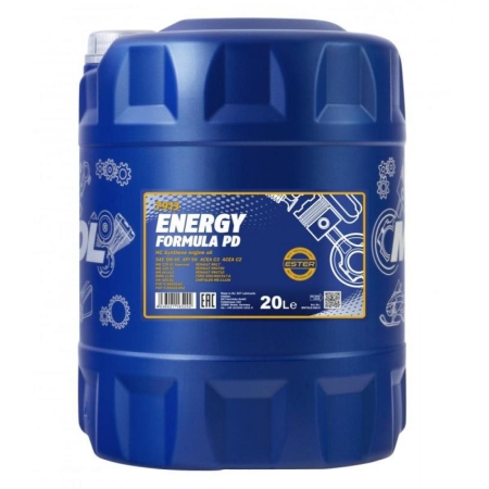 Моторное масло Mannol 7913 ENERGY FORMULA PD 5W-40 20л (4016)