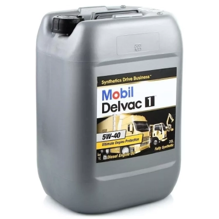 Моторное масло Mobil Delvac 1 SHC 5W-40 20л (152710)