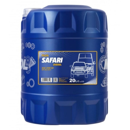Моторное масло Mannol 7404 SAFARI 20W-50 20л (1251)