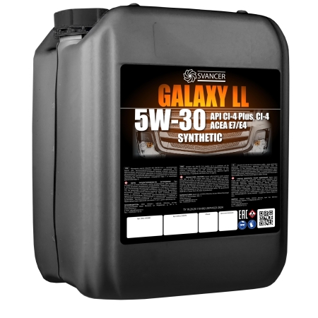 Моторное масло SVANCER GALAXY LL 5W-30 CI-4 plus 20л (SVD080)