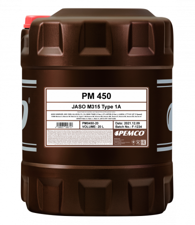 Трансмиссионное масло PEMCO 450 ATF синтетическое, 20л (PM0450-20)