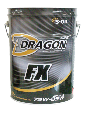 Трансмиссионное масло S-OIL Dragon FX 75W-85 20л (DFX75W85_20)