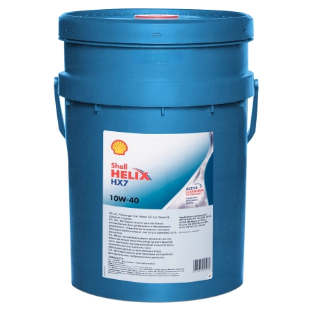 Моторное масло Shell Helix HX7 10W-40 20л (550040008)