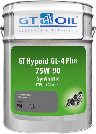 Трансмиссионное масло GT HYPOID GL-4 PLUS 75W-90 20л (8809059408490)