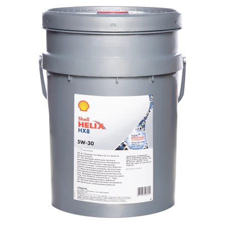 Моторное масло Shell Helix HX8 5W-30 20л (550040540)