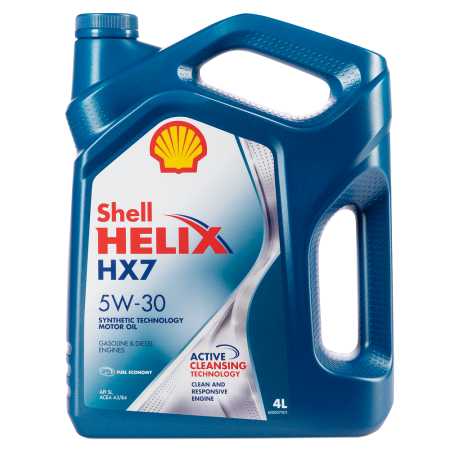 Моторное масло Shell Helix HX7 5W-30 4л (550046351)