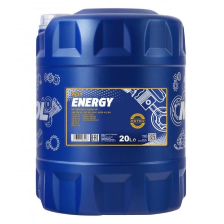 Моторное масло Mannol 7511 ENERGY 5W-30 20л (7018)
