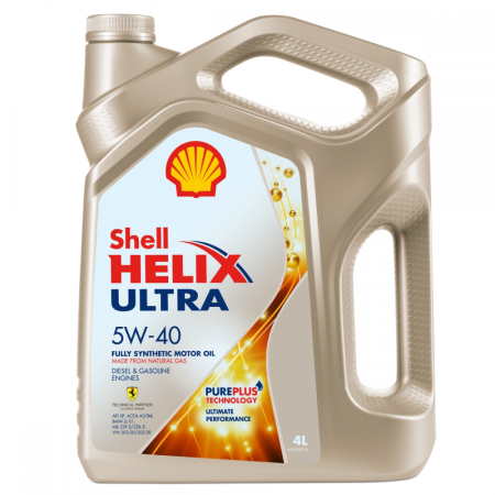 Моторное масло Shell Helix Ultra 5W-40 4л (550052679)