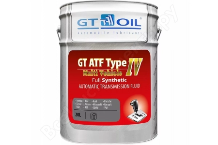 Трансмиссионное масло GT ATF T-IV MULTI VEHICLE 20л (8809059407974)