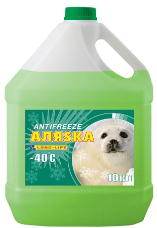 Антифриз Аляска -40 G11 Green (зеленый) 10кг (5523)